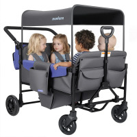 Momfann 4 Seater Kids Stroller Wagon New in Box $599