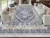 Bungalow Rose Malaika Machine-Washable Non-Slip Medallion Area Rug, Rectangle 8' x 10' New $399
