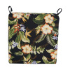 Ebern Designs Square Outdoor 3" H Seat Cushion, 16" x 16" / Blazing Needles Reversible Throw Pillow, 17" x 17" New Assorted $79