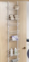 ClosetMaid 8-Tier White Wire Wall or Door Rack $99