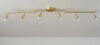 Globe Electric Company 47.2'' 6 -Light Swing Arm Track Track Kit with Dimmable and Adjustable Head New In Box $299