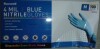 Raxwell Blue Nitrile Disposable Exam Grade Gloves, 4mil, Size Medium, 100 Count New In Box - 2