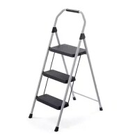 Gorilla Ladders 3-Step Compact Steel Step Stool with 225 lb. Load Capacity Type II Duty Rating (8ft. Reach Height) New $99