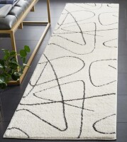 Mercury Row&reg; Goodrow Abstract Indoor Rug, Runner 2'2" x 10' New Floor Model $299