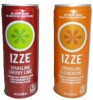 Izze, Cherry Lime Flavored, Sparkling Juice Beverage, 8.4 fl oz / Izze, Clementine Flavored, Sparkling Juice Beverage, 8.4 fl oz / Assorted - 2