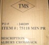 Dovecove Bellmead Solid Wood Cross Back Side Chair in Mint New in Box $299 - 2