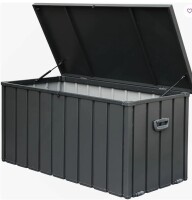Latitude Run 160 Gallon Outdoor Storage Deck Box Waterproof, Large Patio Storage Bin for Outside Cushions, Throw Pillows, Garden Tools, Lockable New in Box $399