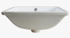 DeerValley Ursa Undermount Bathroom Sink 18" X 13" Rectangular Vitreous China with Overflow DV-1U306 New In Box $399
