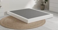 Alwyn Home Likins 4 Inch Metal Box Spring with Frabric Cover, Easy Assembly, Queen Size $199