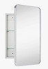 Ebern Designs Garnes Recessed or Surface Mount Framed Medicine Cabinet with Adjustable Shelves New In Box $299