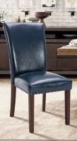 Winston Porter Modern Nailhead Trim Dining Chairs, Upholstered Parsons Side Chair in Box $299