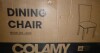 Winston Porter Modern Nailhead Trim Dining Chairs, Upholstered Parsons Side Chair in Box $299 - 2