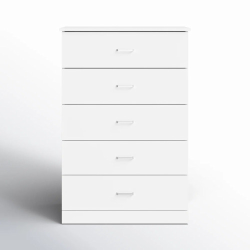 Wade Logan Allyannah 5 Drawer 47.2'' H Dresser, White, New in Box $699