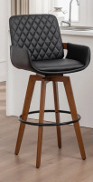 Corrigan Studio&reg; Modern Upholstered Swivel Counter Stool New In Box $399