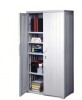 ICEBERG Storage Cabinet: Platinum Granite, Plastic, 72 in Overall Ht, 36 in Overall Wd, 4 Shelves New in Box $799