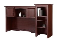 Realspace&reg; Broadstreet 65&rdquo;W Hutch For U-Shaped Desk, Cherry New in Box $399