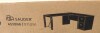 Sauder Dixon City&reg; 66"W L-Shaped Computer Desk With Drawers, Brushed Oak&trade;/Pebble White&trade; New in Box $699 May be incomplete - 2