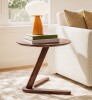 AllMidern Healey Solid Wood Round C-Table End Table New In Box $299