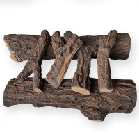 Loon Peak Alayzha Ceramic Decorative Logs New In Box $199