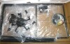 ZJVAIVE 5-Light 14.17 in. Black Candlestick Hanging Linear Chandelier Fixture Cage Ceiling Light for Kitchen Island Dining Room New In Box $299 - 2
