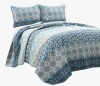 Lush Decor King Size Bohemian 100% Cotton Reversible 3-Piece Quilt Set $299