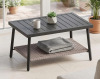 Latitude Run&reg; Alto Outdoor Patio Steel 37.4" Rectangular Coffee Table With Aluminum Table Top New In Box $299