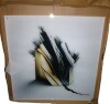 Ivy Bronx Black And Gold Cubic Expression VI - Abstract Cubism Acrylic Wall Art Decor, 30" H x 30" W New In Box $199 - 2