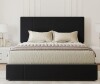 Red Barrel Studio Fully Upholstered Platform Bed, Modern Velvet Bed With Tufted Headboard, No-Dust Design, in Black Full Size New in Box $499
