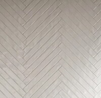 Encore Surfaces Glow 2" x 18" Zellige Porcelain Subway Tile, 6-Pack - Bianco White Washington / True Black, 6-Pack New In Box Assorted $89