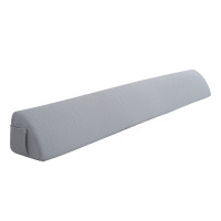 Hokku Designs Emmyrose Bed Wedge Pillow Headboard Gap Filler Gray New In Box $99