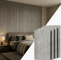 GLSLAND 4PC 24"x 48" 3D Textured Wall Panels, PU Wall Decoration for DIY Your Living Room and Bedroom New In Box $199