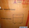 Millwood Pines Euricka 1-Drawer Mango Wood Nightstand New In Box $299 - 2