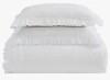 Laura Ashley Twin XL 2-Piece MF Eyelet Ruffled Comforter Set New $299