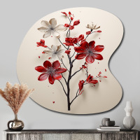 Lark Manor&trade; Ginsburg - Minimalism Unique Shape Metal Wall Decor, Modern Asymmetrical Metal Art Print, 33" H x 33" W New In Box 4299