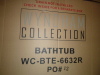 Wyndham collection Grayley 66'' x 30'' Soaking Acrylic Bathtub WCBTW16630R New in Box $1099 - 2