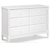 Davinci Jenny Lind Spindle 6-Drawer Dresser in White New in Box $599