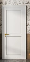 Besthome 28''x80'' 2-Panel Solid Core Interior Door Slab Shaker, Pre-Built Panel for Barn Door, Pocket Doors, French Doors, for Pantry, Bedroom, Closet, Laundry & Bathroom, White Prefinish&Paintable New in Box $299