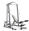 Marcy Pro Deluxe Cage System with Weightlifting Bench All-in-One Home Gym Equipment PM-5108 New In Box $599