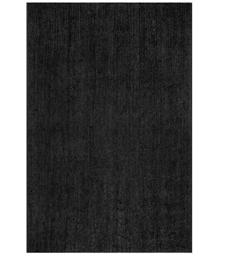 nuLOOM Rigo Chunky Loop Jute Black 10 ft. x 14 ft. Area Rug New Shelf Pull $1099