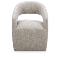 Moe's Barrow Rolling Dining Chair New $699