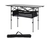 SKYSHALO Folding Camping Table, Outdoor Portable Side Tables, Lightweight Fold Up Table, Aluminum & Ultra Compact Work Table New In Box $199