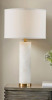 Everly Quinn Shea Illuminate Your Space with Elegance: Alabaster Table Lamp New In Box $499