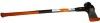 Fiskars IsoCore 8 lbs. Forged Steel Splitting Maul with 36 in. Fiberglass Core Handle New $99 - 2