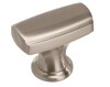 Amerock Highland Ridge 6-5/16 in. (160mm) Classic Dark Oiled Bronze Arch Cabinet Pull / Amerock Highland Ridge 1-3/8 in. (35mm) Classic Satin Nickel Bar Cabinet Knob New Assorted - 2