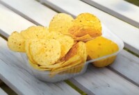 Berkley Nacho Tray 2-Compartment Large 6x8inchs, 500 Count Case New In Box