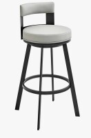 Latitude Run&reg; Elegant Swivel Bar Stool with Luxurious Faux Leather Comfort New In Box $299
