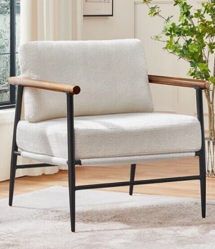 Wade Logan Asua Upholstered Armchair New in Box $599