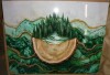 Ivy Bronx Bold Forest Landscape Path Of The Emerald River I - Forest Metal Wall Art, 34" x 44" New In Box $299 - 2