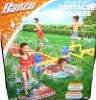 Banzai 2-in-1 Obstacle Course Water Slide, Ages 5-12 New In Box $49 - 2