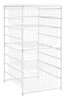 Everbilt 34.76 in. H x 17.13 in. W White Steel 5-Drawer Close Mesh Wire Basket New In Box $199